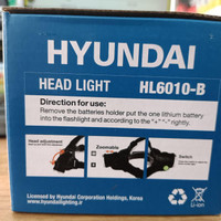 چراغ پیشانی شارژی هیوندای مدل HL6010-B